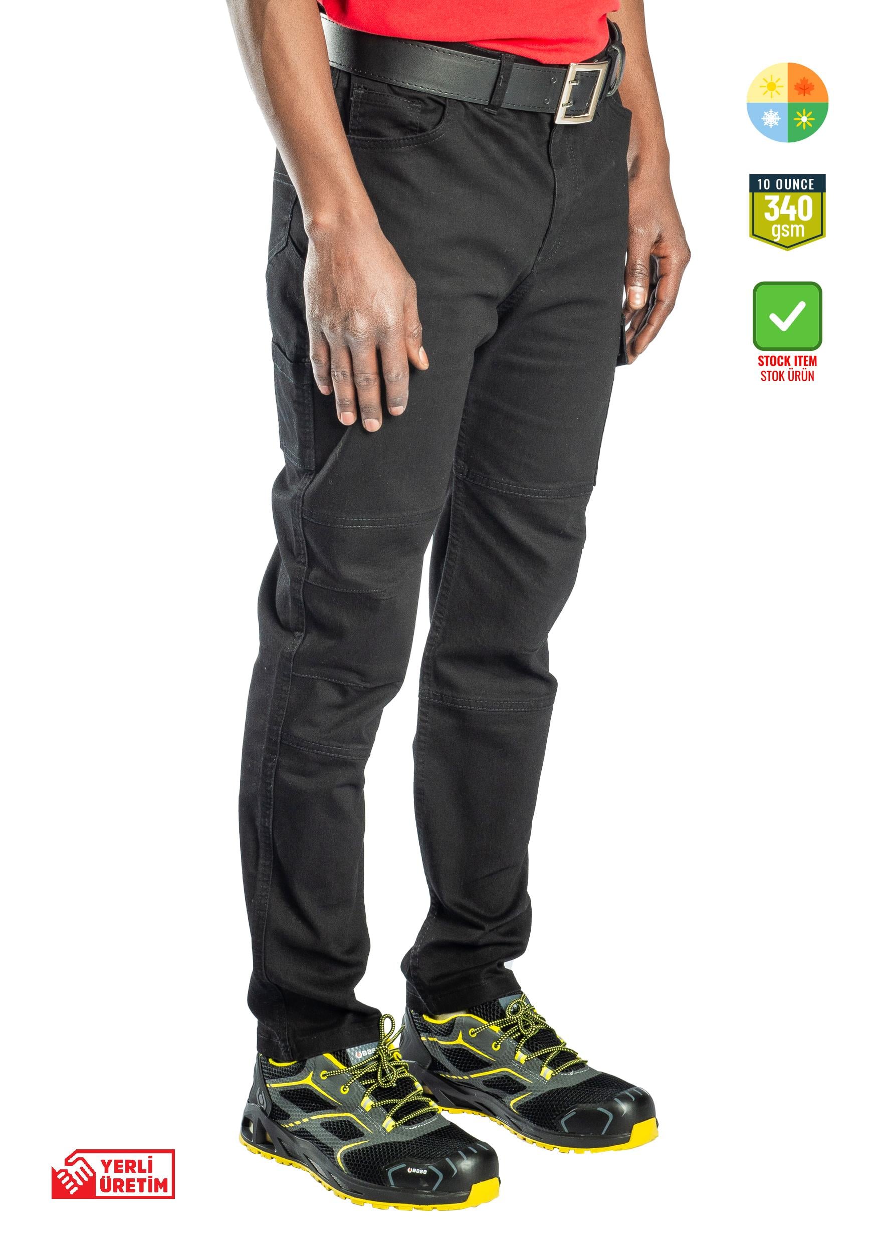 Texas Kot Pantolon Siyah