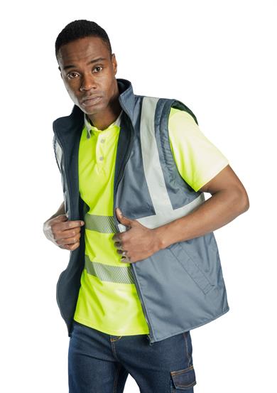 Alaska Hi-Vis 2 in 1 Yelek Lacivert