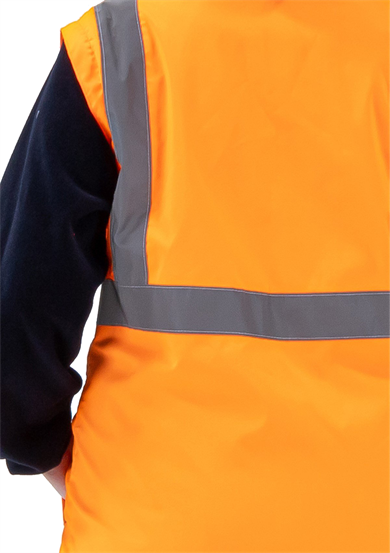 Alaska Hi-Vis 2 in 1 Yelek Neon Turuncu