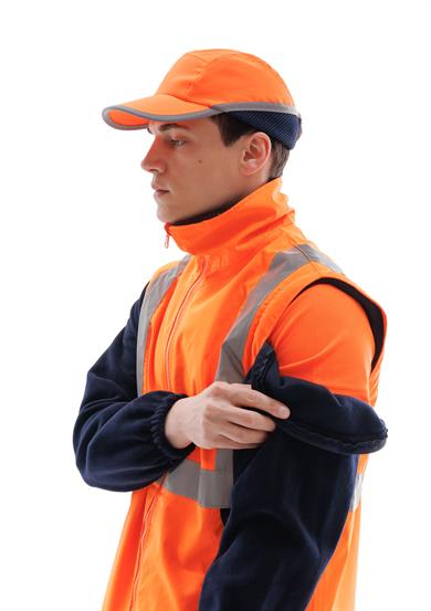 Alaska Hi-Vis 2 in 1 Yelek Neon Turuncu