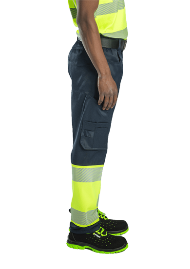 Alaska Hi-Vis Pantolon Lacivert - Neon Sarı