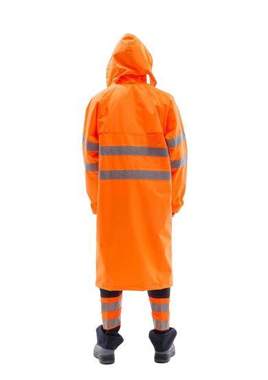 Alaska Hi-Vis Yağmurluk Neon Turuncu 