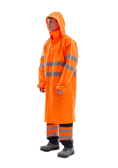 Alaska Hi-Vis Yağmurluk Neon Turuncu 