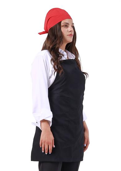 Boydan Önlük Siyah