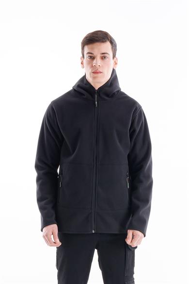 Eso Deep Polar Ceket Siyah - Yeşil