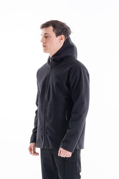 Eso Deep Polar Ceket Siyah - Yeşil