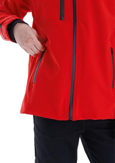 Dark Softshell Ceket Kırmızı
