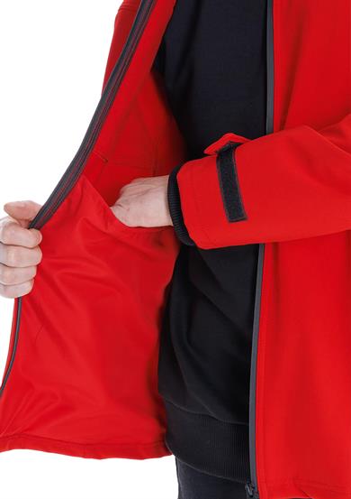 Dark Softshell Ceket Kırmızı