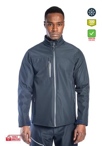 Dark Softshell Ceket Lacivert
