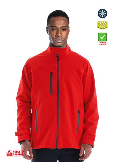 Dark Softshell Ceket Kırmızı