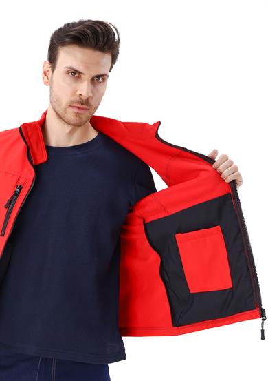 Dark Vest Red