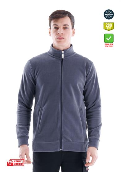 Eco Fleece Jacket Grey