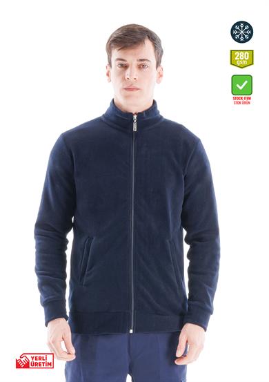 Eco Polar Ceket Lacivert