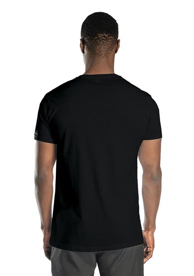 Elegans Basic Bisiklet Yaka T-Shirt Siyah