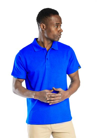 Elegans Polo Pike T-Shirt Saks Mavi