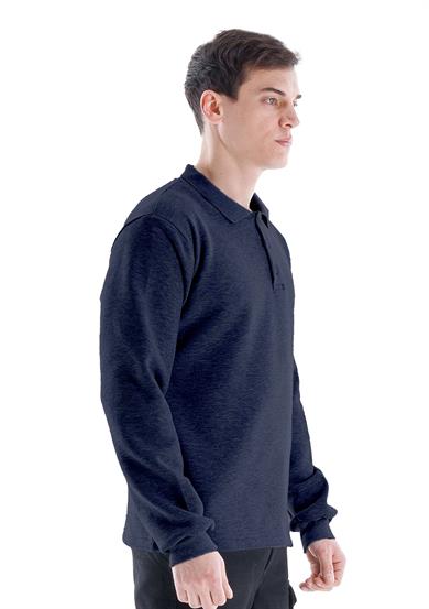 Elegans Polo Sweatshirt Antrasit