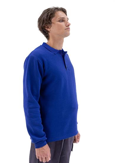 Elegans Polo Sweatshirt Saks Mavi