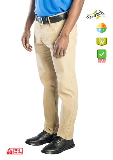 Kanvas Pantolon Bej