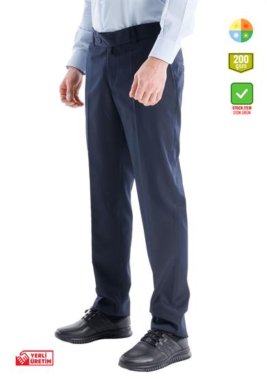 Klasik Pantolon Lacivert 