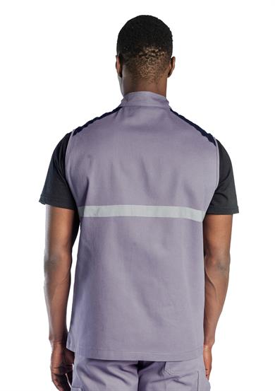 Oscarthin Yelek Gri - Saks