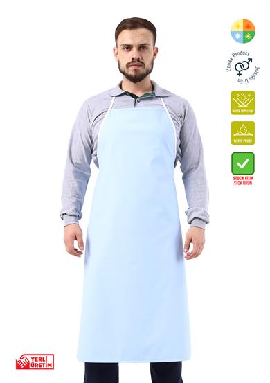 PVC Askılı Önlük Mavi