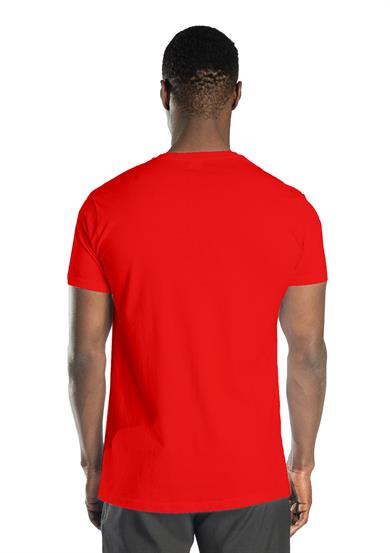 Regular Basic Round-Neck T-Shirt Red