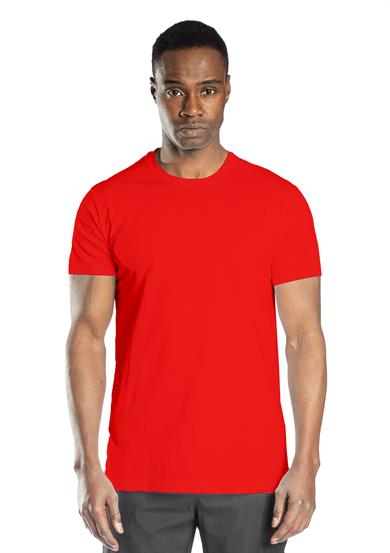 Regular Basic Round-Neck T-Shirt Red