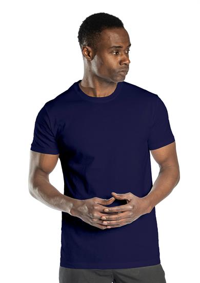 Regular Bisiklet Yaka T-Shirt Lacivert 