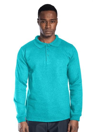 Regular Polo Sweatshirt Turkuaz
