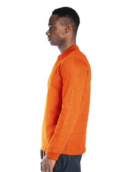 Regular Polo Sweatshirt Turuncu