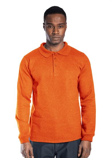 Regular Polo Sweatshirt Turuncu