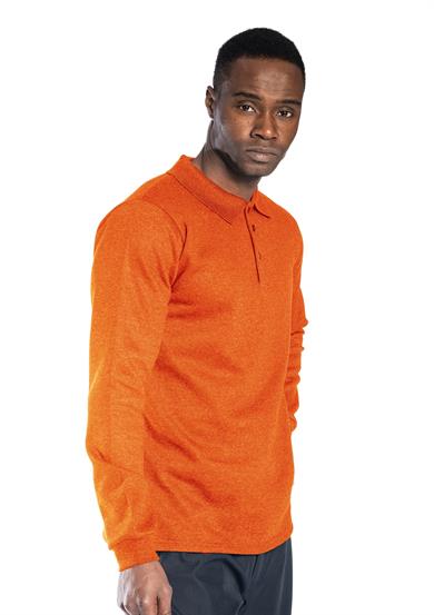 Regular Polo Sweatshirt Turuncu