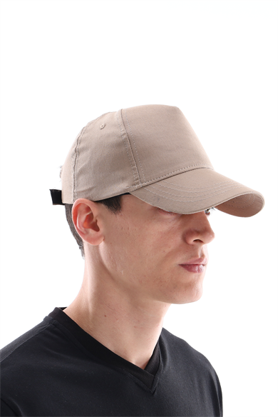 Regular Şapka Krem Rengi