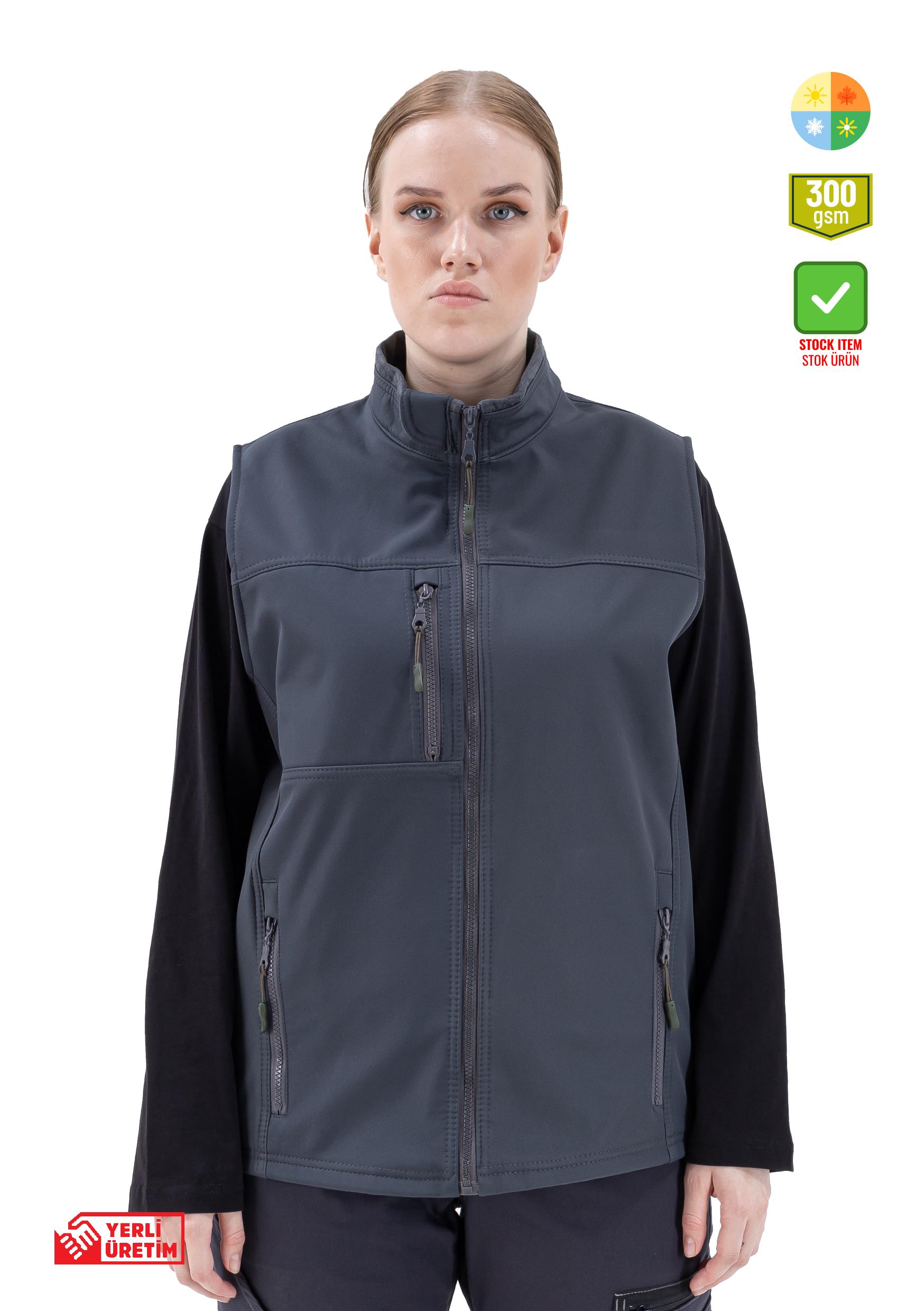Dark Yelek Antrasit, Dark Yelek Antrasit - Concept Alina (İş Elbisesi, İş Kıyafetleri, Yanmaz İş Elbisesi, Yanmaz İş Kıyafeti, Alev Almaz İş Elbisesi, Toptan, Üreticileri, İmalatçıları, Konya, İstanbul, Kocaceli, Gebze), Softshell Outdoor Ürünler