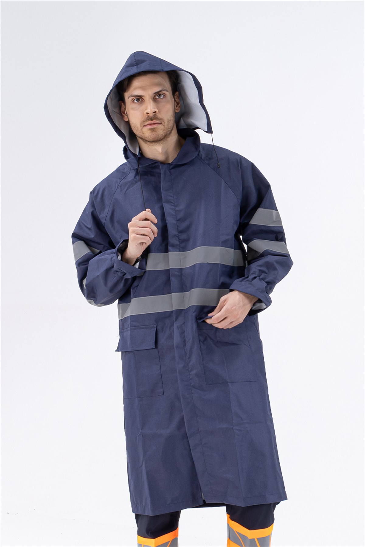 Reflektörlü Yağmurluk Lacivert - Alina (İş Elbisesi, İş Elbiseleri, İş  Kıyafetleri ve İş Elbiseleri Fiyatları)