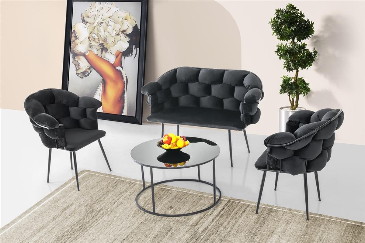 Balon Çay Seti Boyalı Ayak_luleburgaz_Ende Mobilya