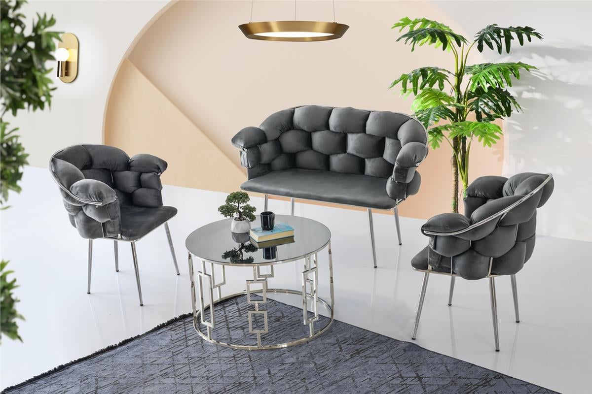 Balon Çay Seti Krom Ayak_luleburgaz_Ende Mobilya