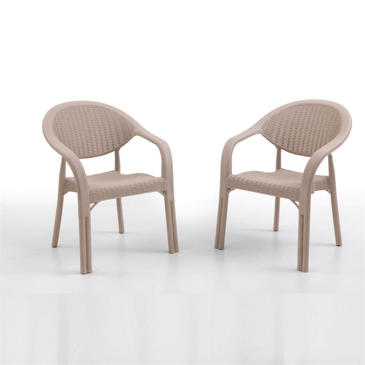 Bambu Pro Kollu Rattan Sandalye