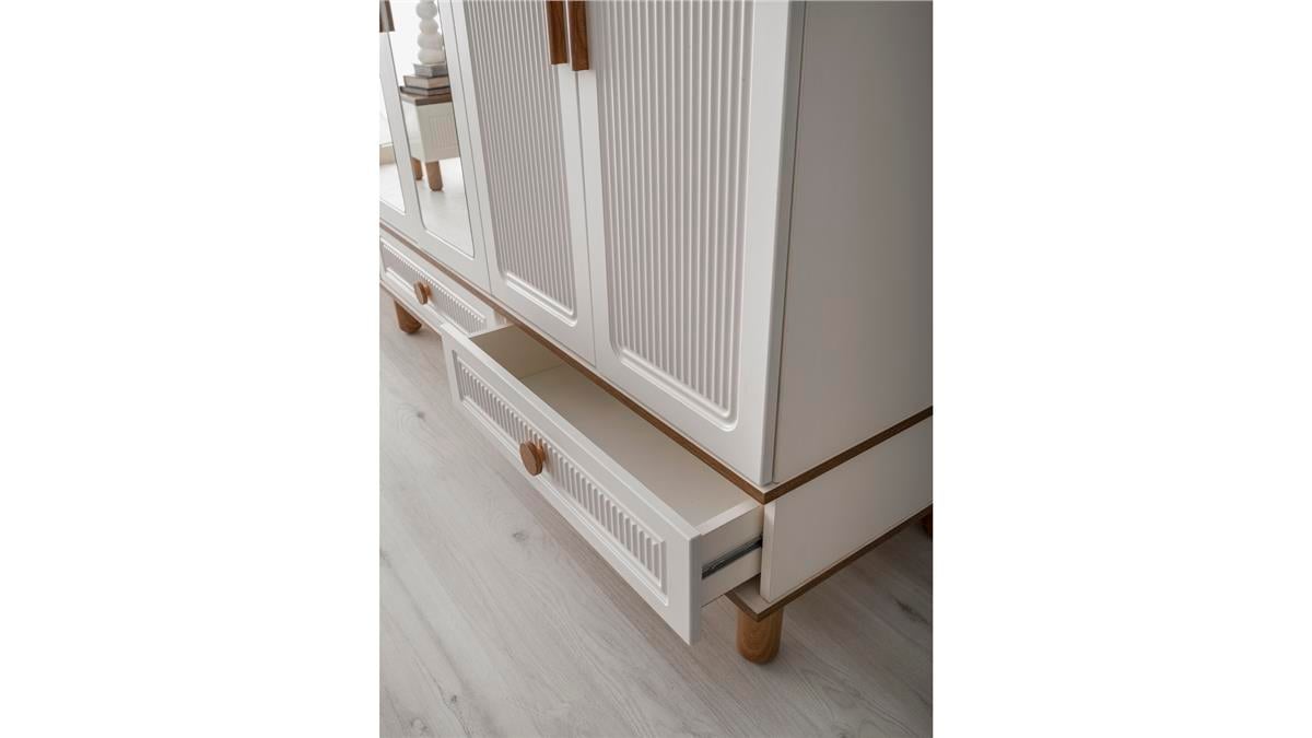 Çınar MDF 6 Kapaklı Dolap