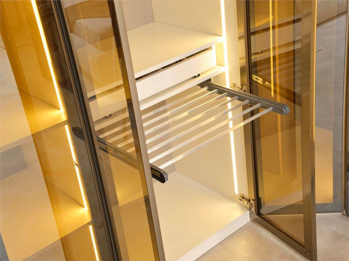 İnfinity 2 Kapaklı Mücevherlikli Dolap