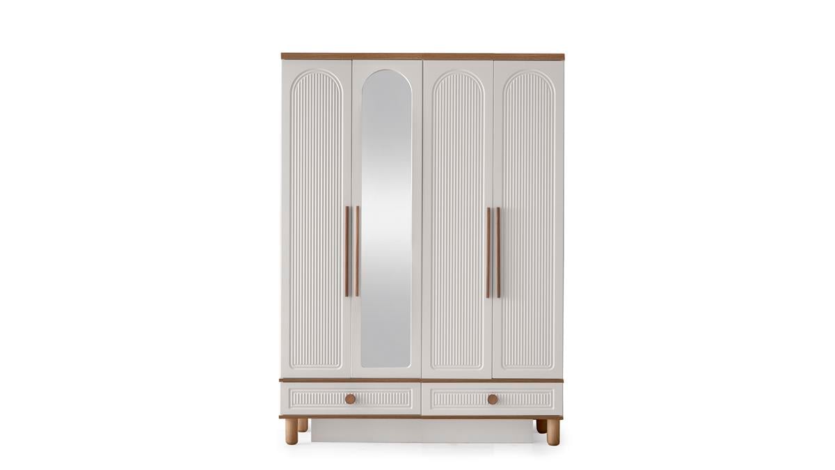 Irmak MDF 4 Kapaklı Dolap