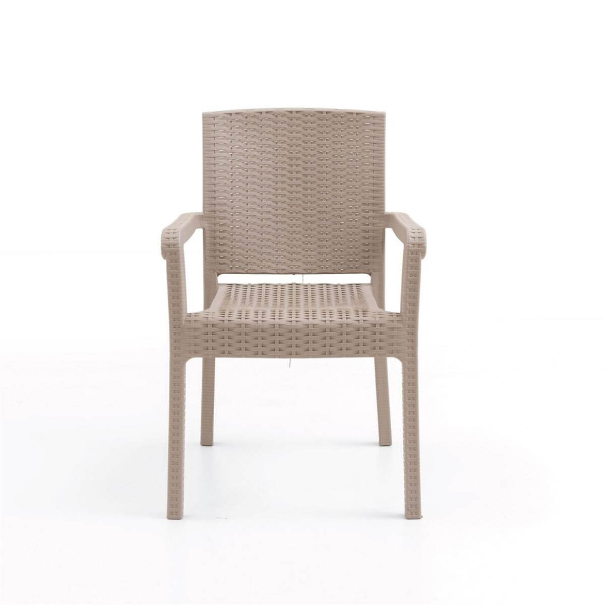 King Kollu Rattan Sandalye