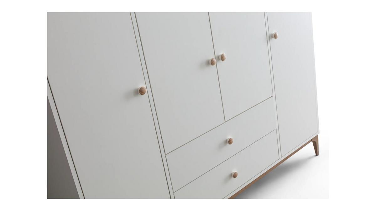 Polo 4 Kapaklı Dolap