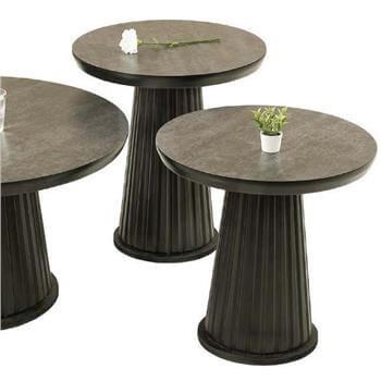 Angel Siyah Zigon Sehpa