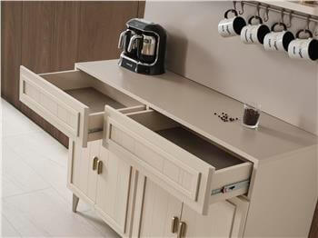 Anka Kahve Köşesi Alt Ünite Mini Konsol