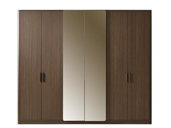 Aura Ceviz 6 Kapaklı Dolap