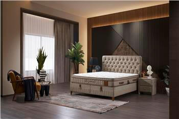 Begonvil Yatak Baza ve Başlık Seti