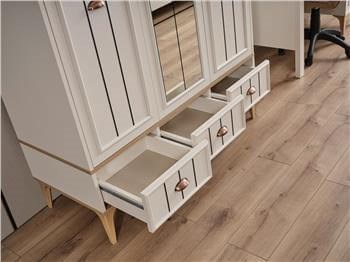 Bella 3 Kapaklı Dolap