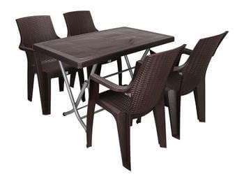 Berlin Katlanır Masa Takımı