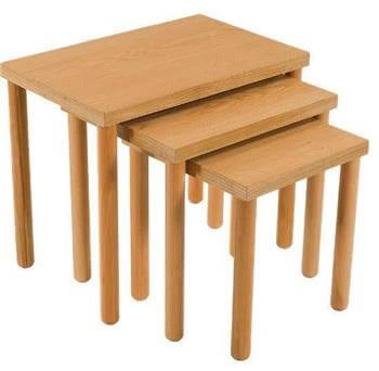 Bohem Meşe Zigon Sehpa